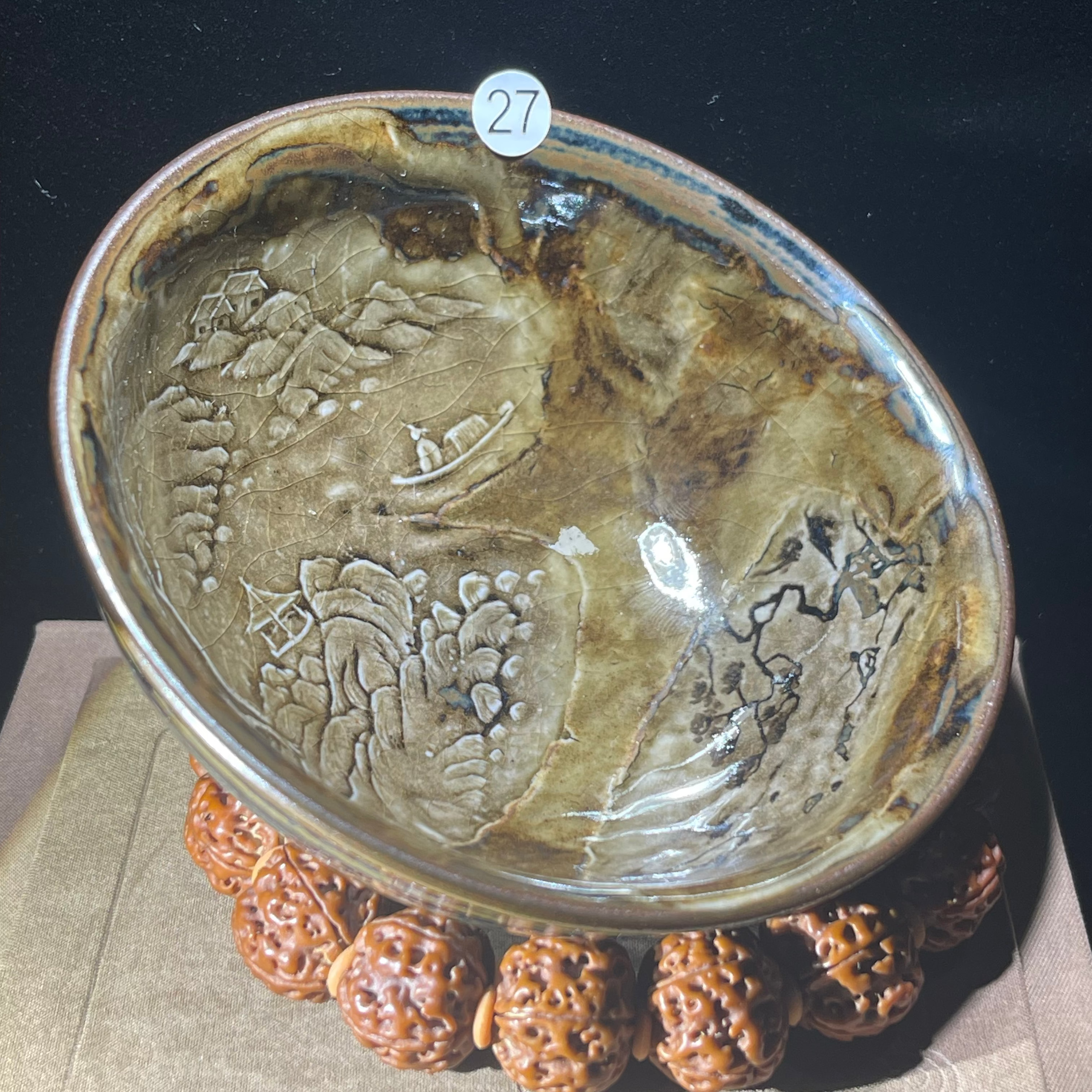 Mountain Dwelling Carving Master Cup, a custom collaboration by Master Lin and Master Chen