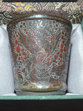 Flame Pattern Flaming Phoenix Relief Tea Tasting Single Cup