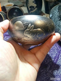 Moon Rabbit Carved Cup