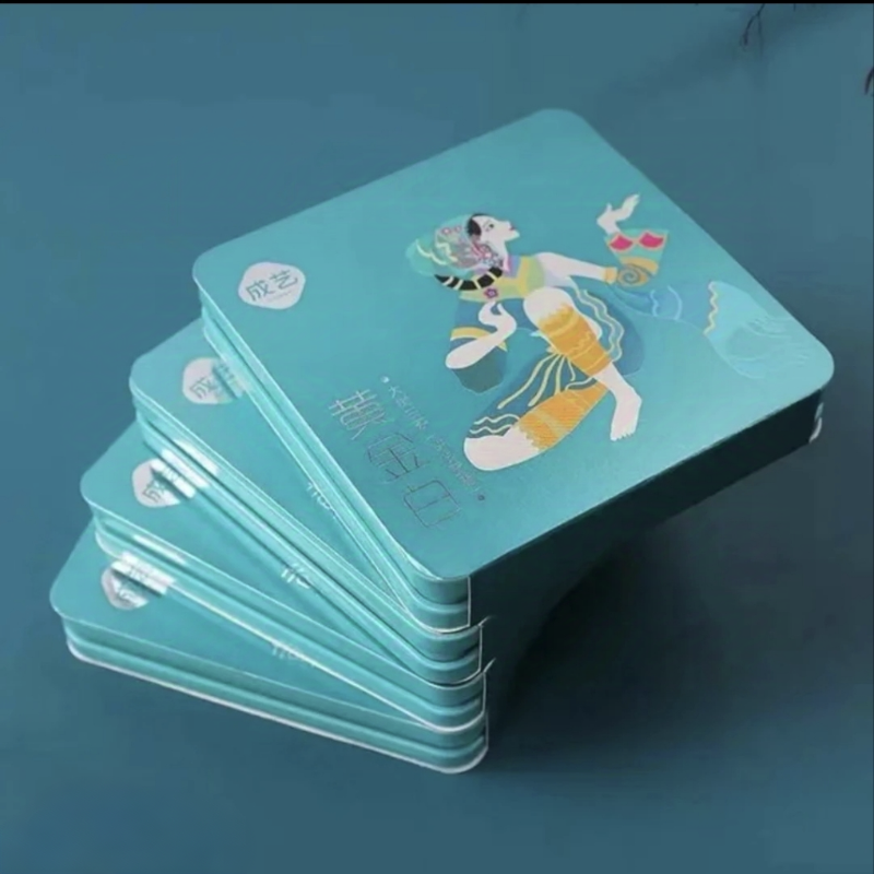 Golden White Tangerine Peel Gongmei 45g Iron Box Package Big Leaf White Tea