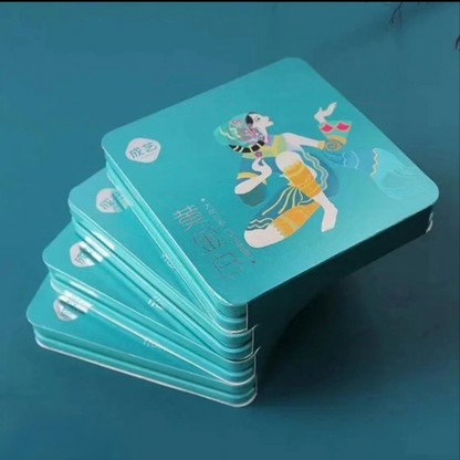 Golden White Tangerine Peel Gongmei 45g Iron Box Package Big Leaf White Tea