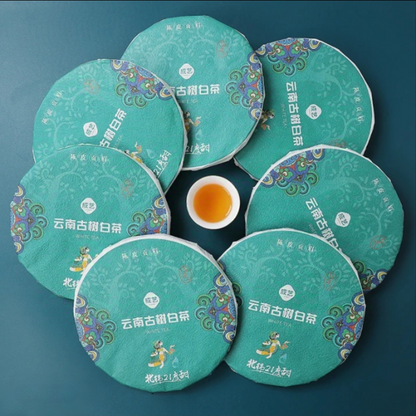 Tangerine Peel Ancient Tree White Tea 300g/Tea Cake Gongmei