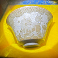 Lion pattern carving, flared rim shape, Jianzhan engraving