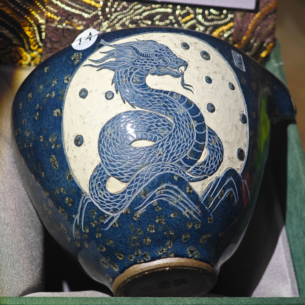 Black Water Black Snake, original design for Jian Zhan carving from the novel "Zhu Xian"