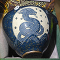 Black Water Black Snake, original design for Jian Zhan carving from the novel "Zhu Xian"