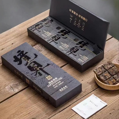 Jingjie Old White Tea High-grade Iron Boxed Authentic Fuding White Tea Alpine Tea Gift Boxed Small Square Piece Companion Gift Purchase