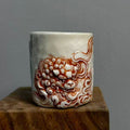 Pixiu, the Chinese lion, hand-carved fire-baked teacup